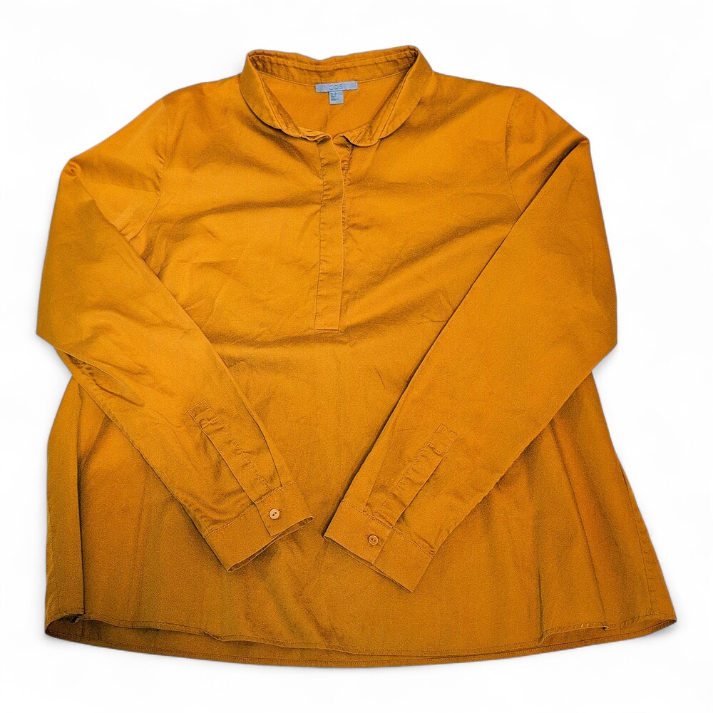 COS Mustard Yellow Blouse